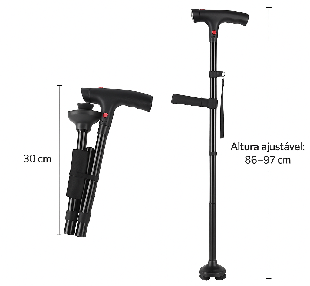 BENGALA SMARTLIGHT Com SOS