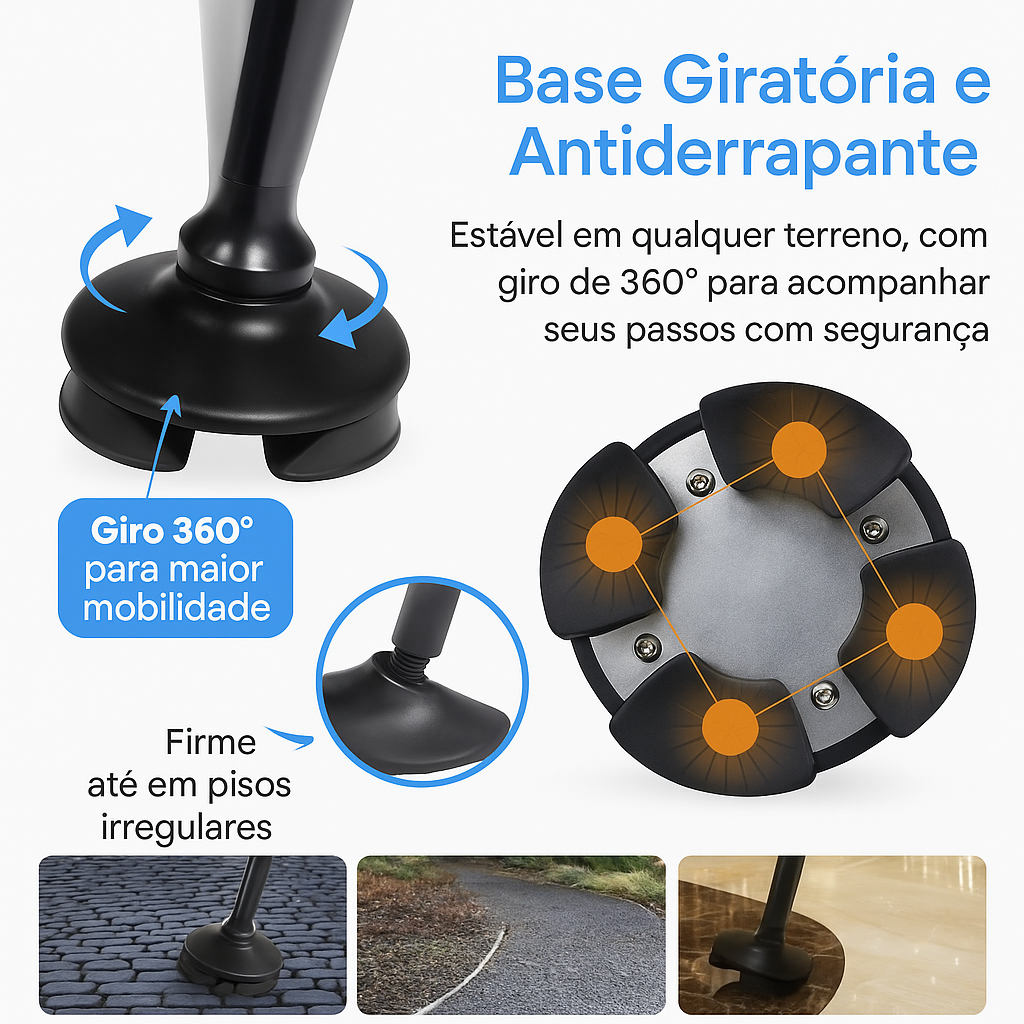BENGALA SMARTLIGHT Com SOS