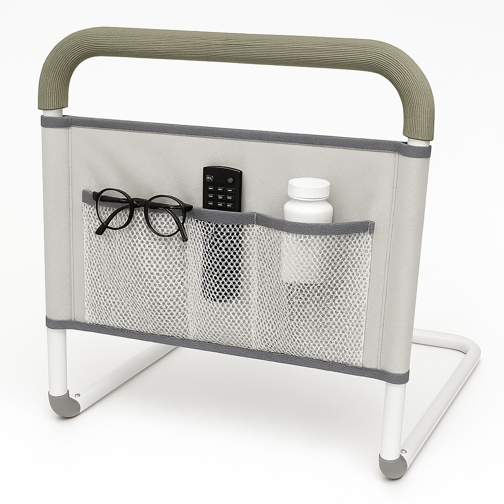 BARRA DE APOIO COM BOLSO DUPLO