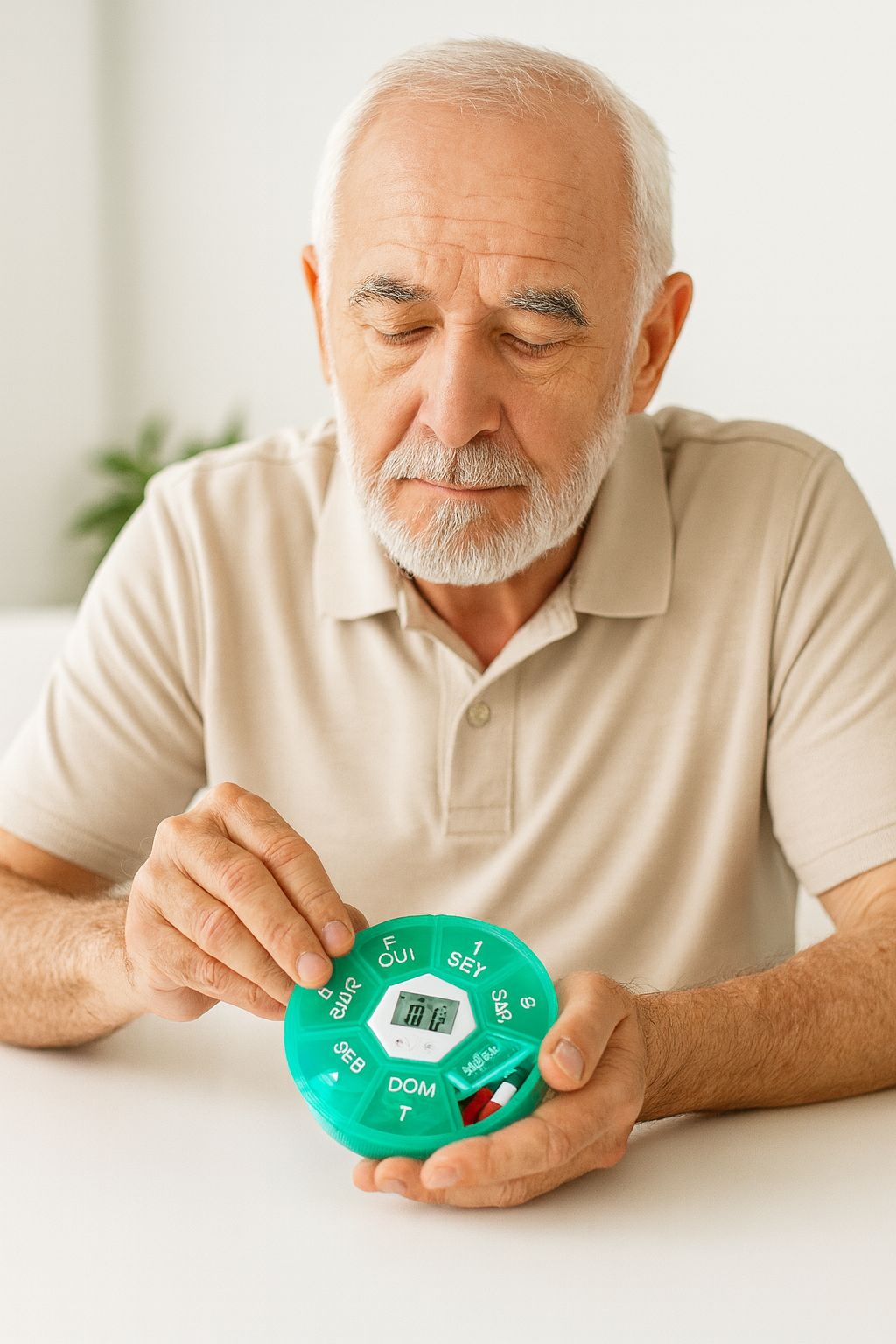 ORGANIZADOR DE COMPRIMIDOS COM ALARME - MEDTIME